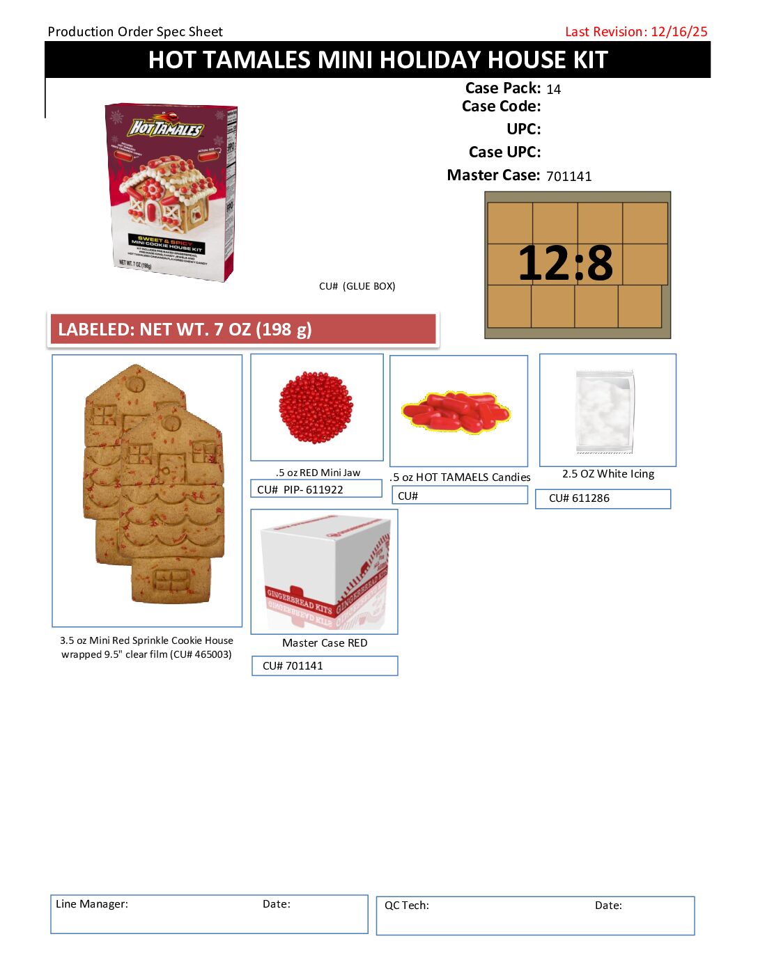 Hot Tamales Mini Cookie House Kit - Image 2