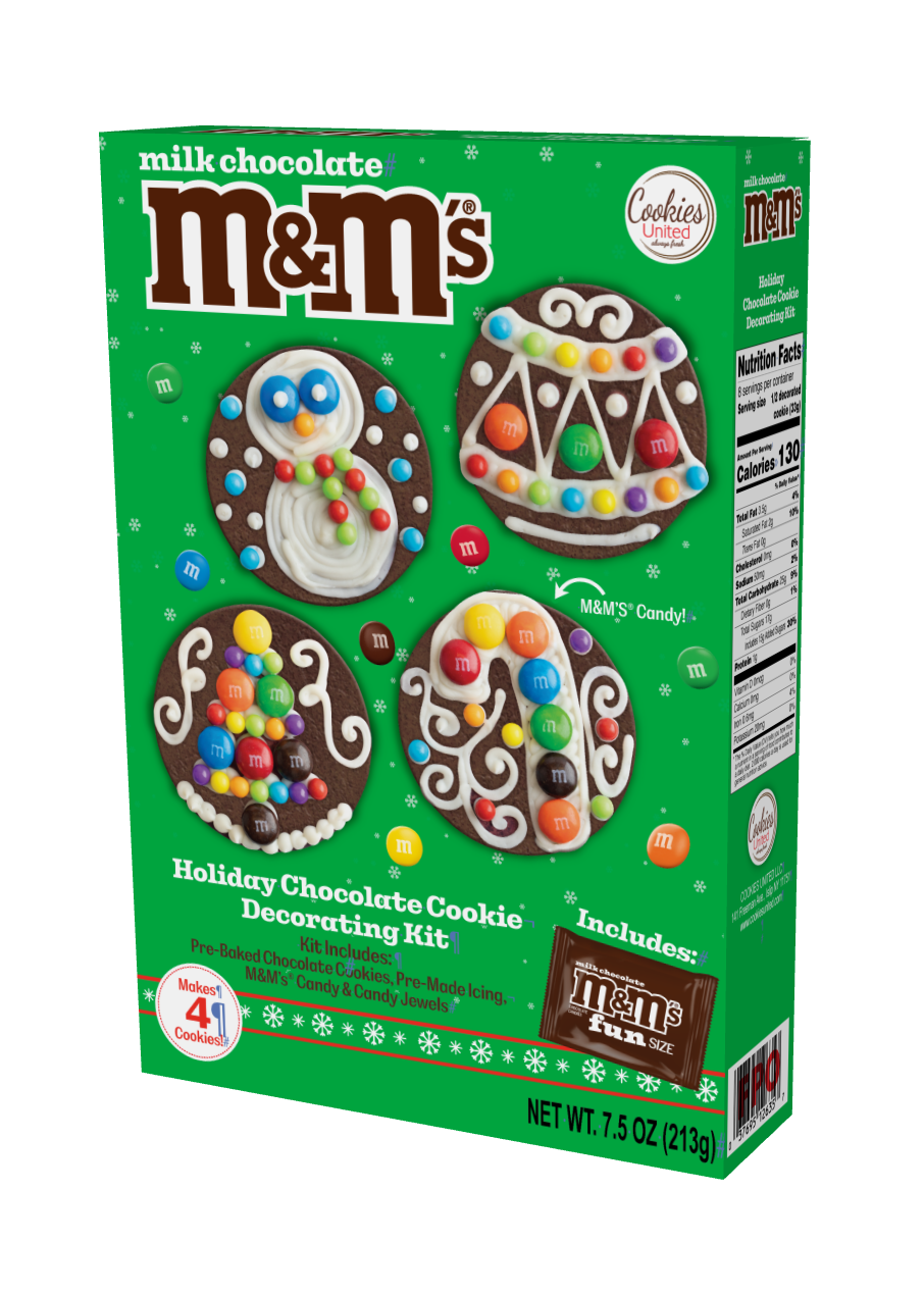 M&M Mini Cookie Decorating Kit
