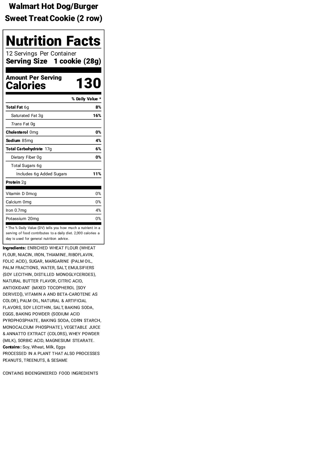 2 Row BBQ Sugar Cookies - Walmart - Image 4